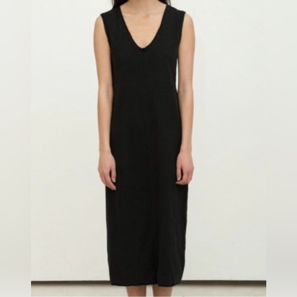 Elizabeth Suzann x Alabama Chanin Organic Cotton Marlena Dress - Black